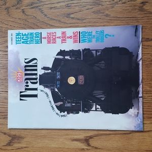 Vintage 90s Kids Discover Magazine Trains Volume 2 Issue 9 November 1992